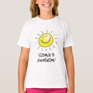 ハッピーサンビタミンD革命 Tシャツ