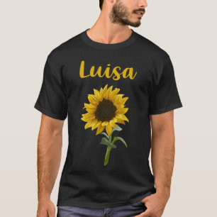ハッピーサンフラワー – ルイーザ名 Tシャツ