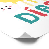 ハッピーサン保育園アート スペイン語 ポスター (角)