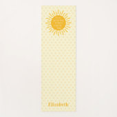 ハッピーサン素晴らしデイモーニングストレッチ ヨガマット (正面)