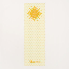 ハッピーサン素晴らしデイモーニングストレッチ ヨガマット