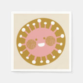 ハッピーサン スタンダードカクテルナプキン (正面)