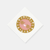 ハッピーサン スタンダードカクテルナプキン (角)