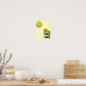 ハッピーサン ポスター (キッチン)