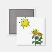 ハッピーサン マグネット (正面/裏面)