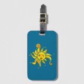 ハッピーサン ラゲッジタグ (正面縦)