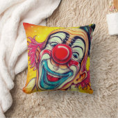 ハッピーサーカスピエロ クッション (ブランケット)