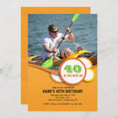 ハッピーサークル写真招待状 招待状 (正面/裏面)