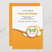 ハッピーサークル招待状 招待状 (正面/裏面)