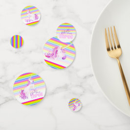 ハッピーサードバースユニコーン名紙紙吹雪 コンフェッティ