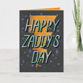 ハッピーザディ サンキューカード (正面)