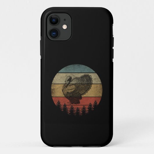 ハッピーザンックスギビングターキー Case-Mate iPhoneケース (裏面)