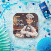 ハッピーシェフ ペーパープレート (パーティー)