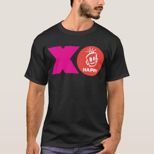 ハッピーシャツにXO Tシャツ (正面)