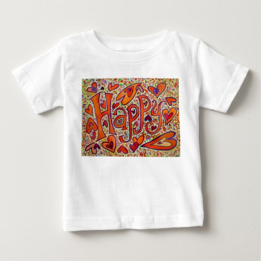 ハッピーシャツ ベビーTシャツ (正面)