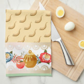 ハッピーシャブー装飾オーナメント7種 キッチンタオル (四つ折り)