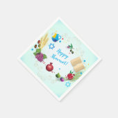 ハッピーシャブー装飾オーナメント7種 スタンダードカクテルナプキン (角)