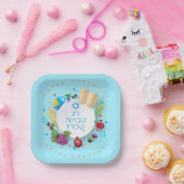 ハッピーシャブー装飾オーナメント7種 ペーパープレート (パーティー)