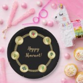 ハッピーシャブー装飾オーナメント7種 ペーパープレート (パーティー)