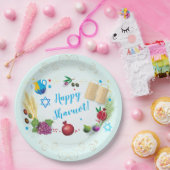 ハッピーシャブー装飾オーナメント7種 ペーパープレート (パーティー)