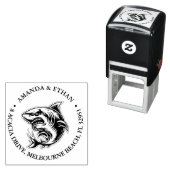 ハッピーシャークテーマ セルフインキングスタンプ (インサイチュ)