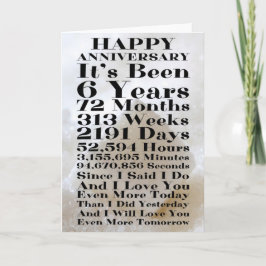 ハッピーシュガー6周年 カード