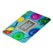 ハッピーシンコデマヨデイシンコデマヨデイシンコデ マグネット (左側)