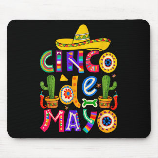 ハッピーシンコデマヨフィエスタスクワッド5 De Mayoメキシコ マウスパッド