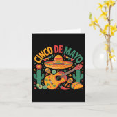 ハッピーシンコデマヨフィエスタメキシコパーティー5 De Mayo カード (黄色い花)