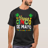 ハッピーシンコデマヨメキシカンフィエスタ5 De Mayo Tシャツ (正面)