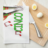 ハッピーシンコデマヨ キッチンタオル (四つ折り)