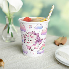 ハッピーシンプル恐竜ベビーシャワー 紙コップ