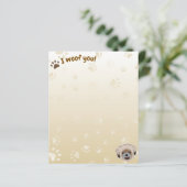 ハッピーシーズー（犬）津犬の恋人I Woof You Paws (スタンド正面)