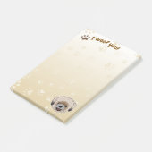 ハッピーシーズー（犬）津犬の恋人I Woof You Paws ポストイット (アングル)