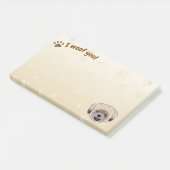 ハッピーシーズー（犬）津犬の恋人I Woof You Paws ポストイット (アングル)