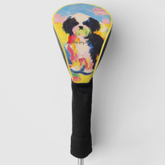 ハッピーシーズー（犬）Tzu Dog 02 - Kaori ゴルフヘッドカバー