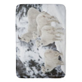 ハッピーシープファミリー バスマット (正面縦)