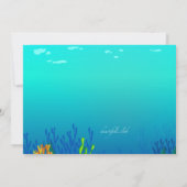 ハッピーシーホース招待状 招待状 (裏面)