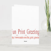 ハッピージャジー誕生日カード カード (裏面)