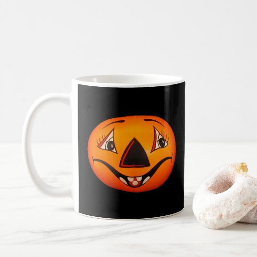 ハッピージャックO'ランタンハロウィーン コーヒーマグカップ (ドーナツ)