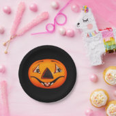 ハッピージャックO'ランタンハロウィーン ペーパープレート (パーティー)
