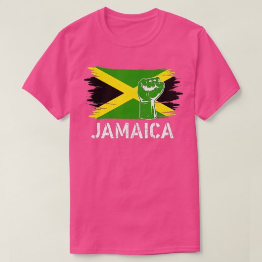 ハッピージャマイカ60th独立記念日ジャマイカ tシャツ (デザイン正面)