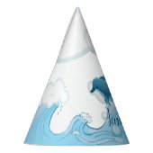 ハッピージャンプイルカと泡 パーティーハット (左)