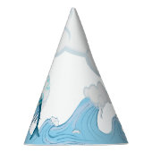 ハッピージャンプイルカと泡 パーティーハット (右)