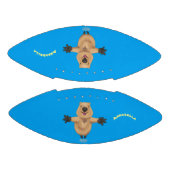 ハッピージャンプquokka漫画デザイン アメリカンフットボール (パネル)