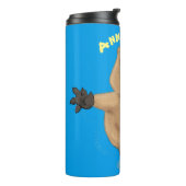 ハッピージャンプquokka漫画デザイン タンブラー (回転左)