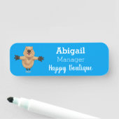 ハッピージャンプquokka漫画デザイン 名札 (インサイチュ)