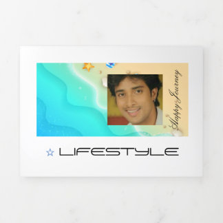 ハッピージャーニー – ライフスタイル 三つ折りカード