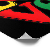 ハッピージュネグは私の独立の日ブラックウーム ポスター (角)