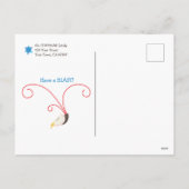 ハッピージューイヤー ローシュ・ハシャナー フォトカード シーズンポストカード (裏面)